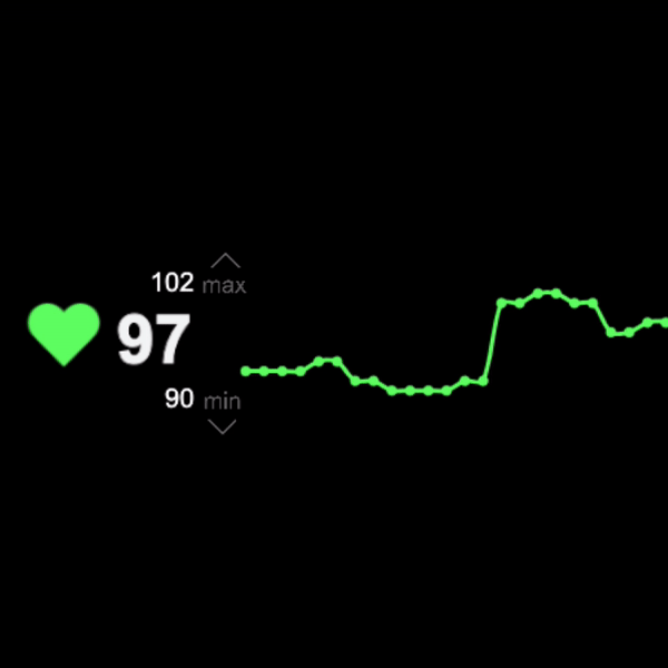 HypeRate Realtime Graph